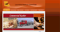 Desktop Screenshot of louisianakosher.com